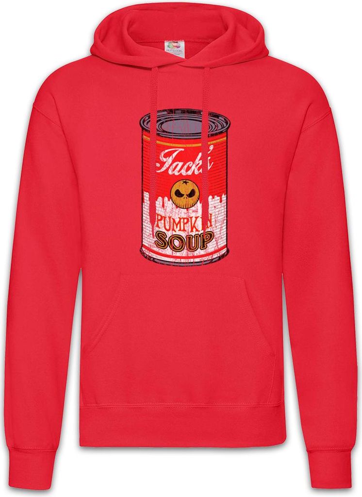 Urban Backwoods Jack's Pumpkin Soup I, Herren Hoodie, Farbe: Rot, Größe: L