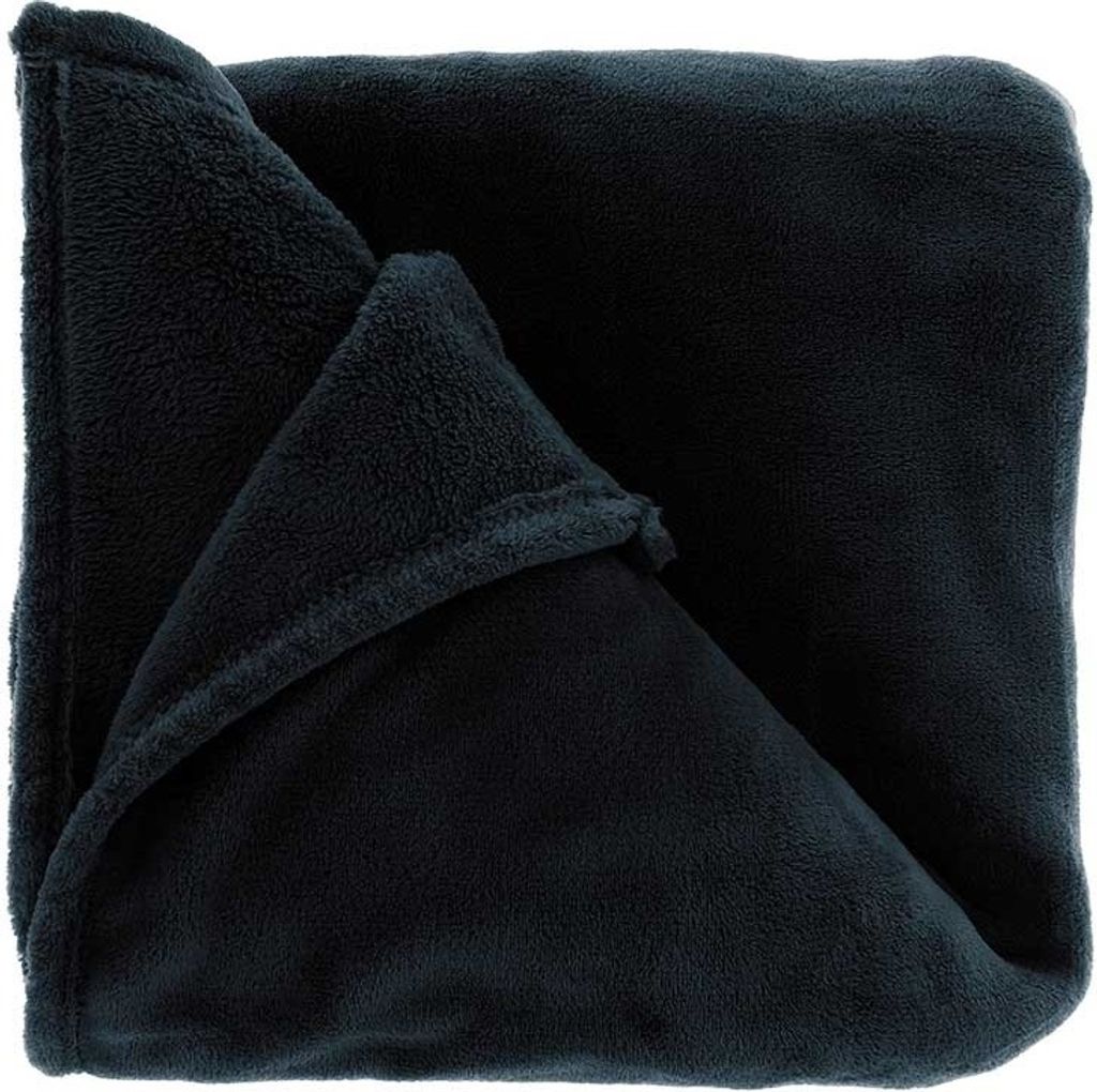 Unique Living – Plaid Claudi – 130 x 160 cm – Schwarz