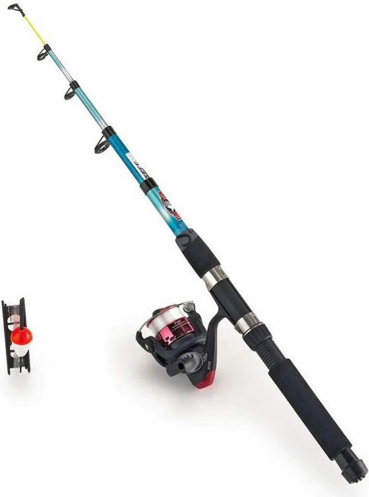 Combo canne et moulinet de pêche spinning ultra léger de 1.60 m