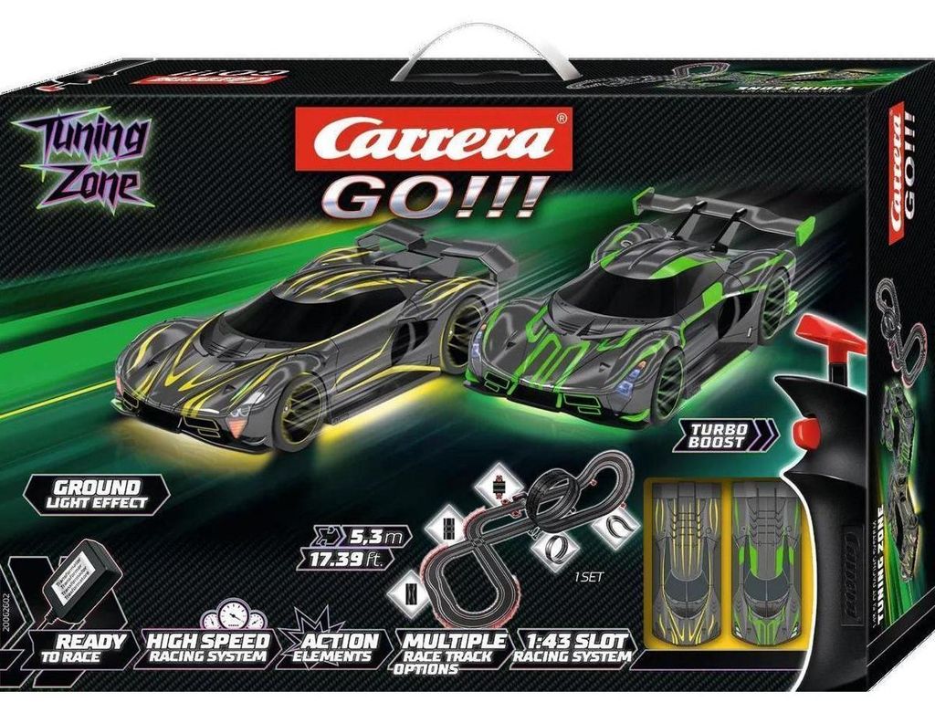 Carrera GO!!! Autorenbaan Set Tuning Zone | Spannende actie Productafbeelding 