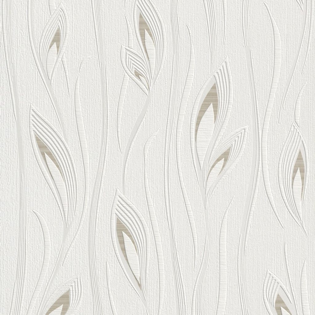 Vliestapete 788501 Tapete Blumen Floral 53 x 1005 cm Rasch Selection Weiß Beige