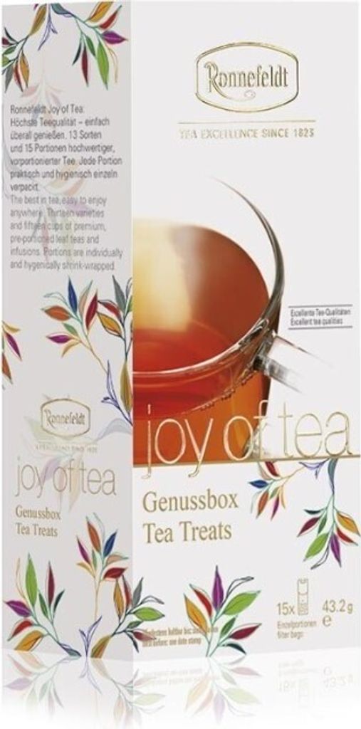 Ronnefeldt Joy of Tea Genussbox Tea Treats (15 Beutel) 1 Produktbild 