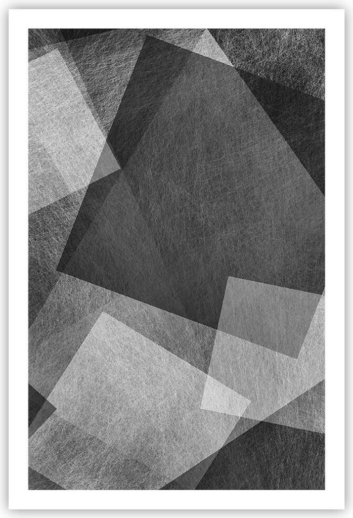 Poster - Poster ohne Rahmen - Abstraktion modern - 61x91,5 cm - Wand Bild - Wanddeko - Wandbilder - Kunstposter - Wandposter - Bilder - Kunstdruck ...