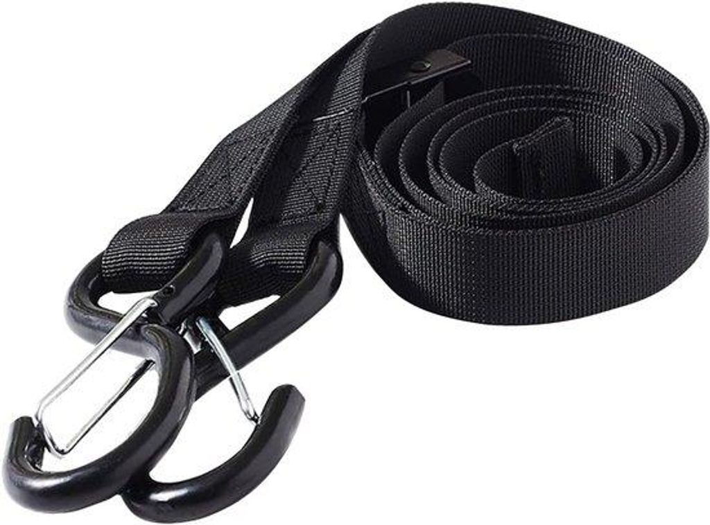 Spanngurte mit Ratsche und S-Haken, verstellbar, für Motorrad, Auto, Fahrrad