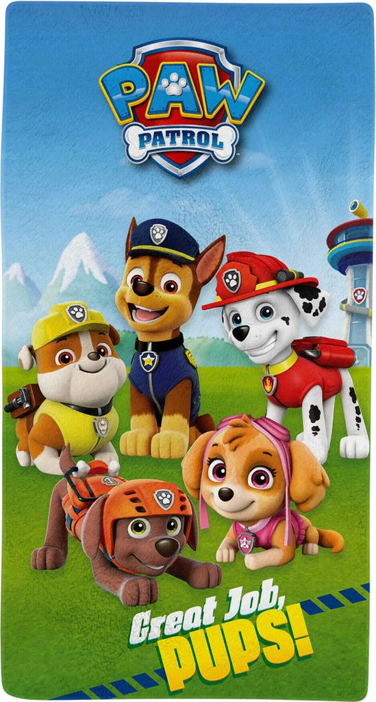Paw Patrol Badetuch Great Job Pups 70 x 140 cm