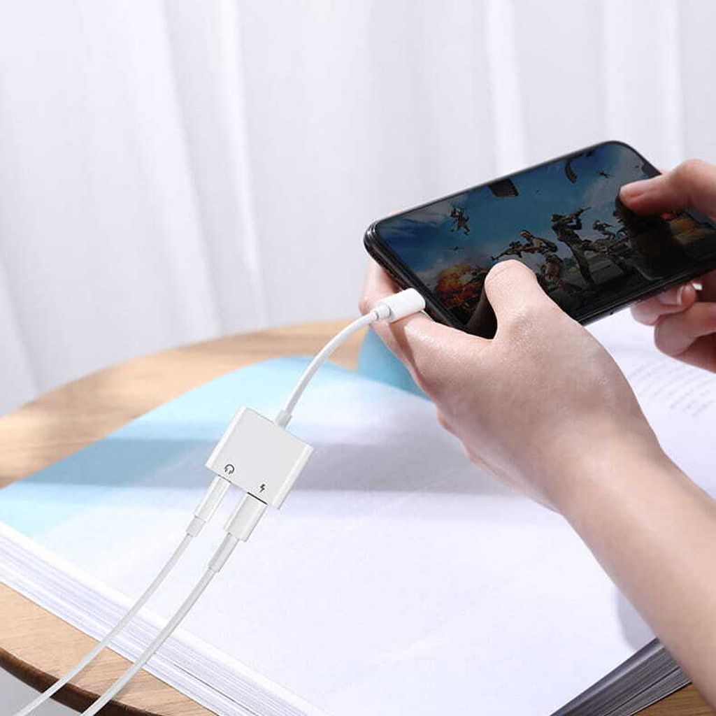 Joyroom Adapter Lightning Kopfhörersplitter - 2x Lightning Produktbild 8