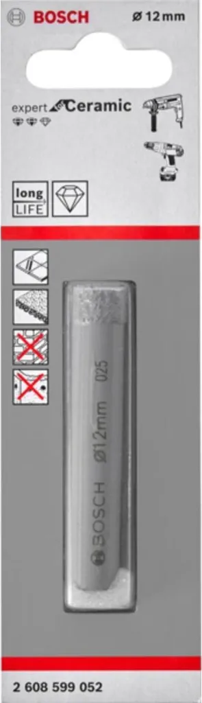 Punta Bosch PRO Ceramic Dry 12mm x 66mm | Efficienza Diamantata - 5
