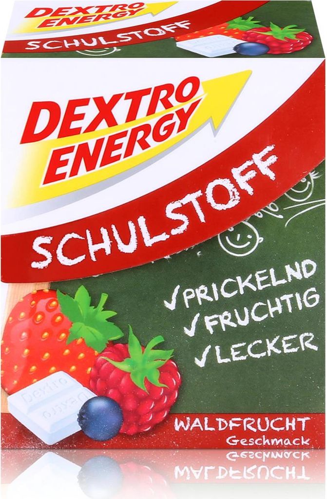 Dextro Energy školní plátýnko s příchutí lesního ovoce 50g Obrázek produktu 