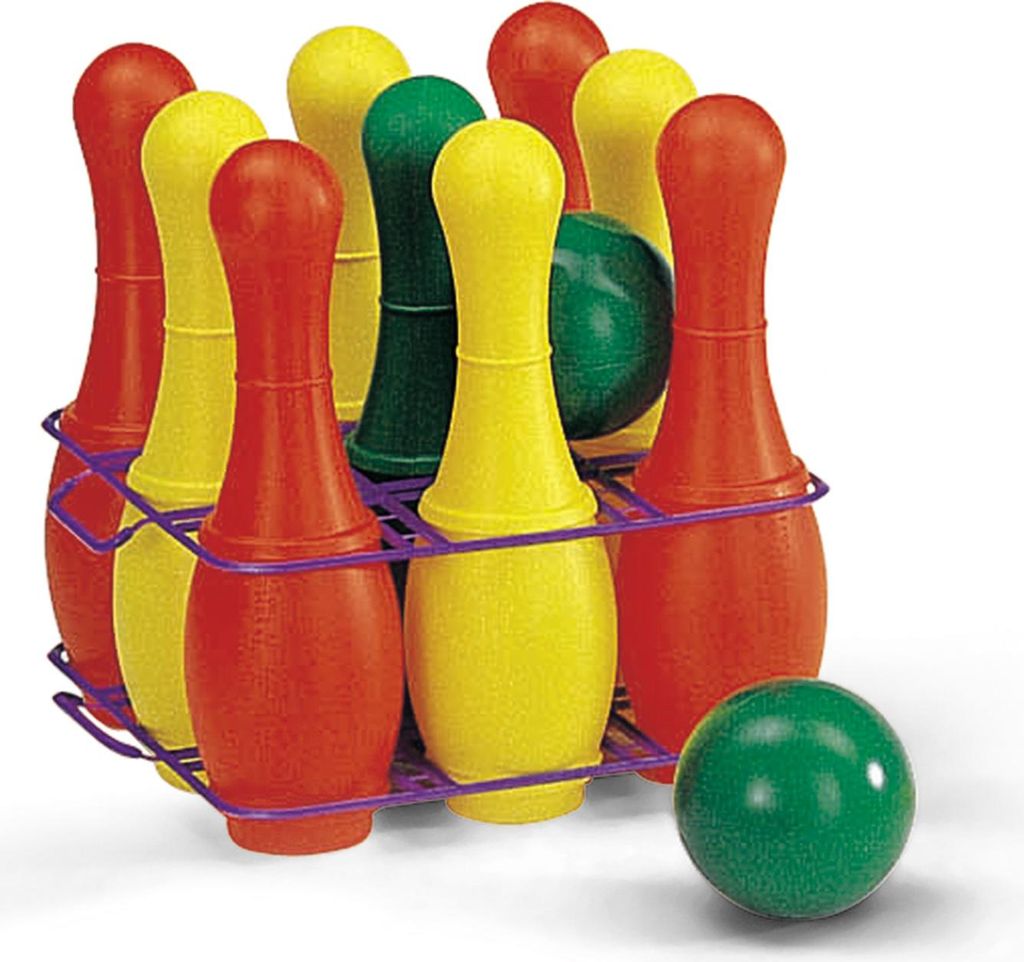 Rolly Toys 9-częściowa gra w kręgle 2 kule Gra plenerowa Zdjęcie produktu 