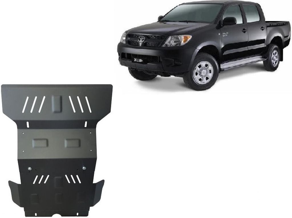 Oceľový ochranný kryt podvozku pre motor Toyoty Hilux Obrázok produktu 