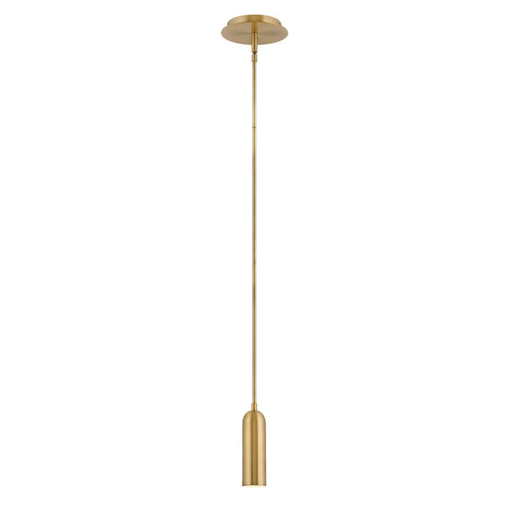 Luminaire suspendu LED Dax laiton vieilli 102cm pour salon et bureau