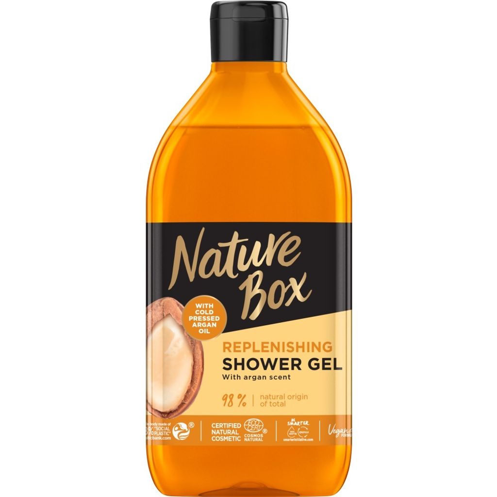 Nature Box Shower Gel with Argan Oil Intensive Care 385ml