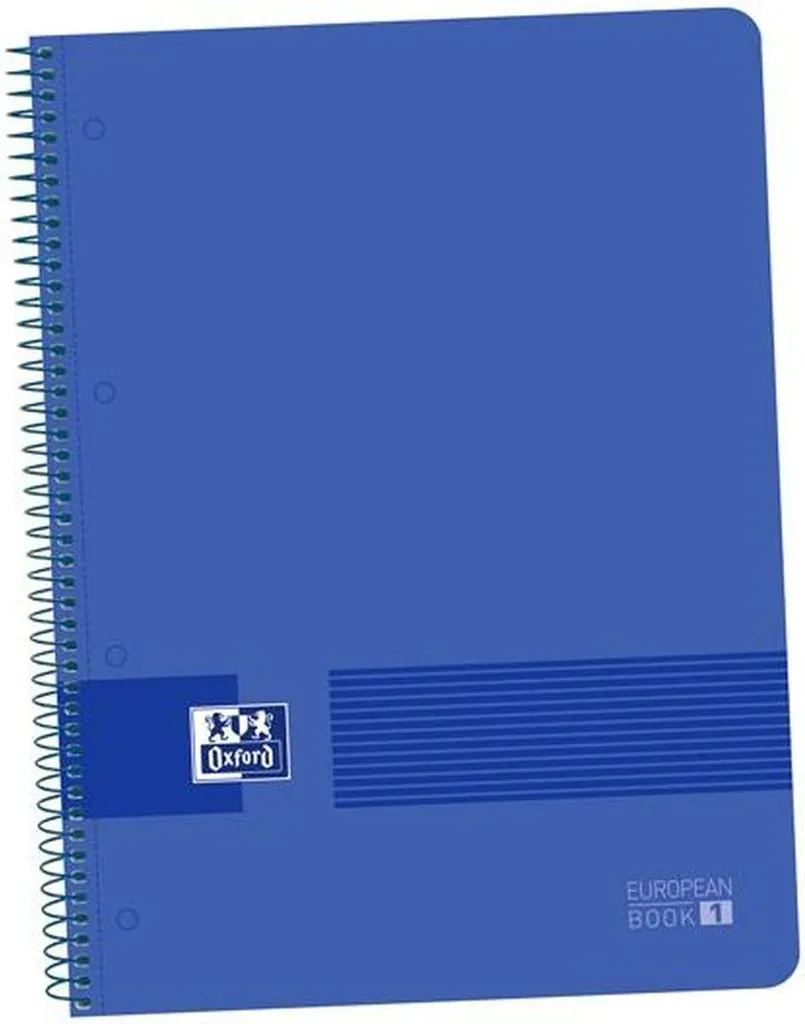Offerta 5x Oxford Live & Go Notebook A4+ 5x5 Blu - Stock Risparmio