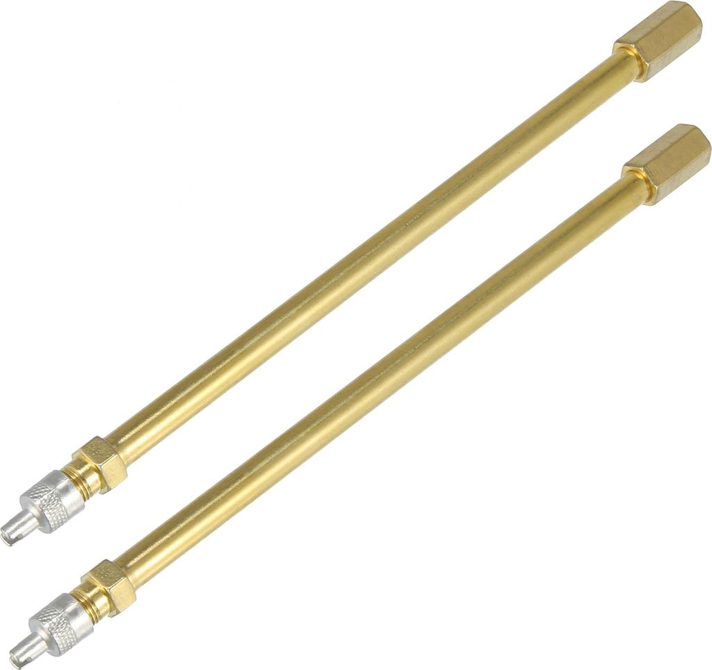 2 Stück Autoreifen Ventilschaft Luftfüll Verlängerung Adapter 180mm/7.09"