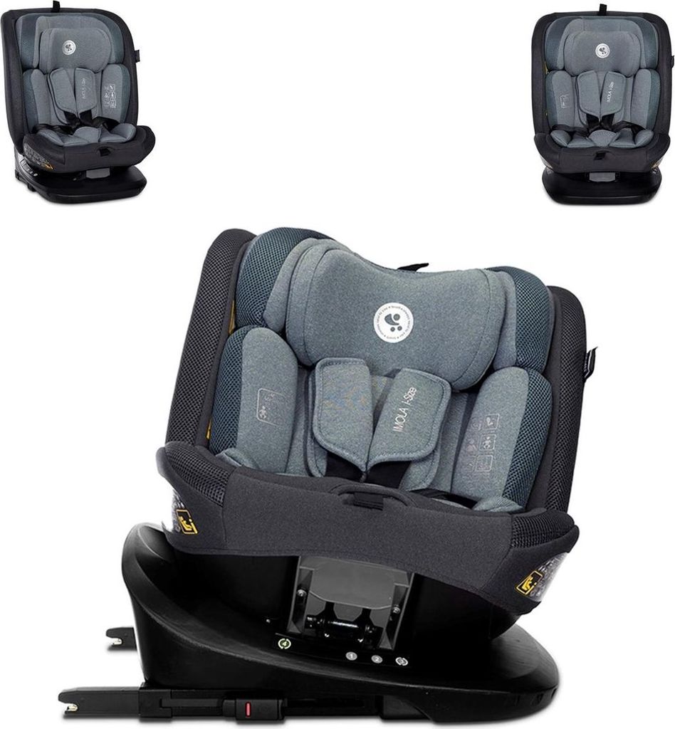 Lorelli Kindersitz Imola i-Size 40-150 cm Isofix 360 Grad Drehung Top Tether grün