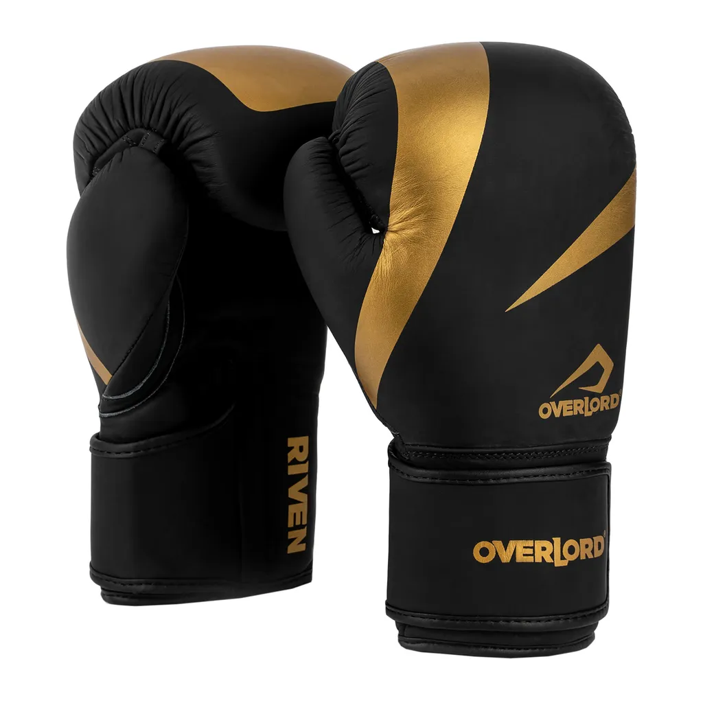 Gants de boxe de sparring 16 oz avec fermeture velcro Overlord