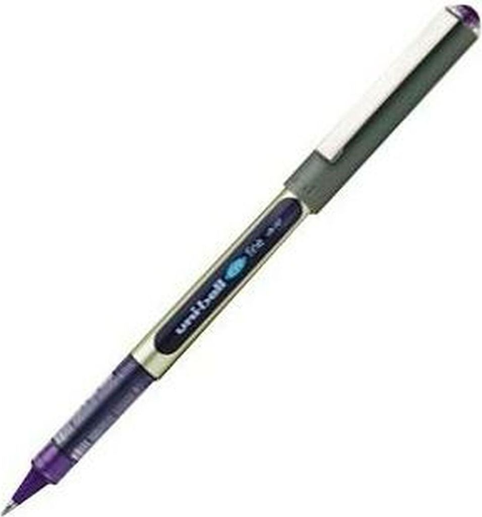 Flüssige Tinte biros Uni-Ball Rollerball Eye Fine UB-157 Violett 0,7 mm (12 Stück)