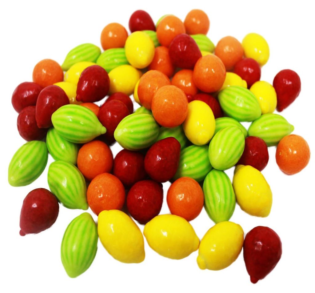 Guma balonowa o smaku owocowym Fruit Salad Gum 1000g Zdjęcie produktu 