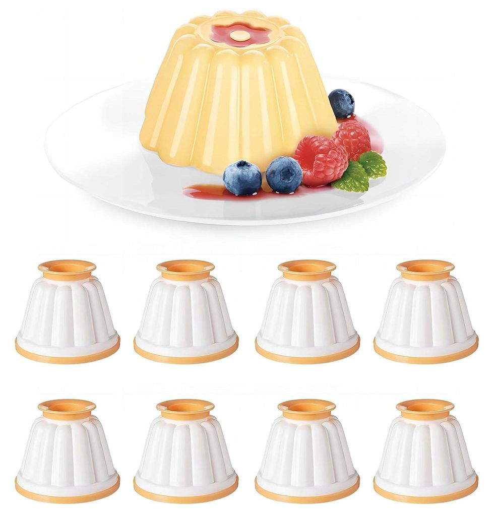 8 * Puddingformen, wiederverwendbare italienische Produktbild 