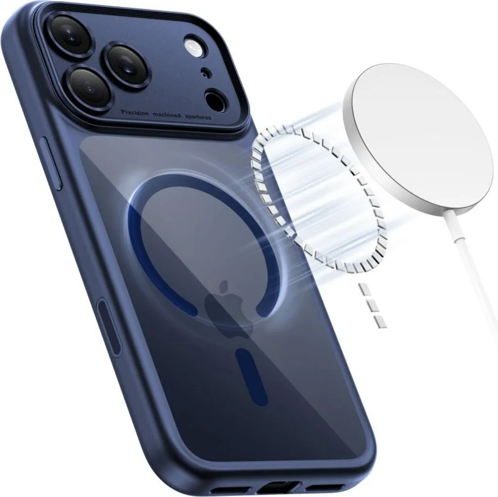 Custodia Elegante Tech-Protect Magpeak iPhone 17 Pro Max Blu - 2