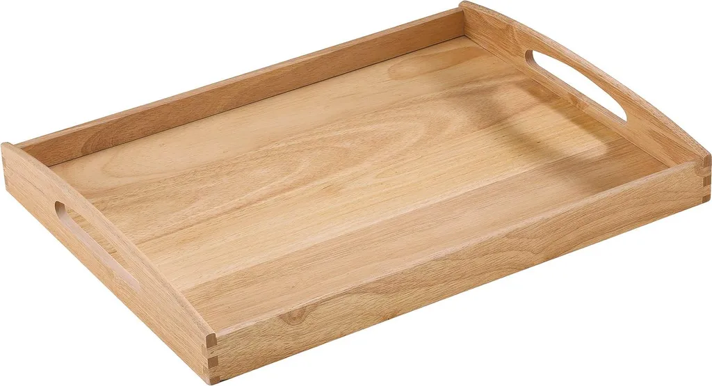 Vassoio Zassenhaus 50547 Professionale 53x41 cm in Legno di Gomma