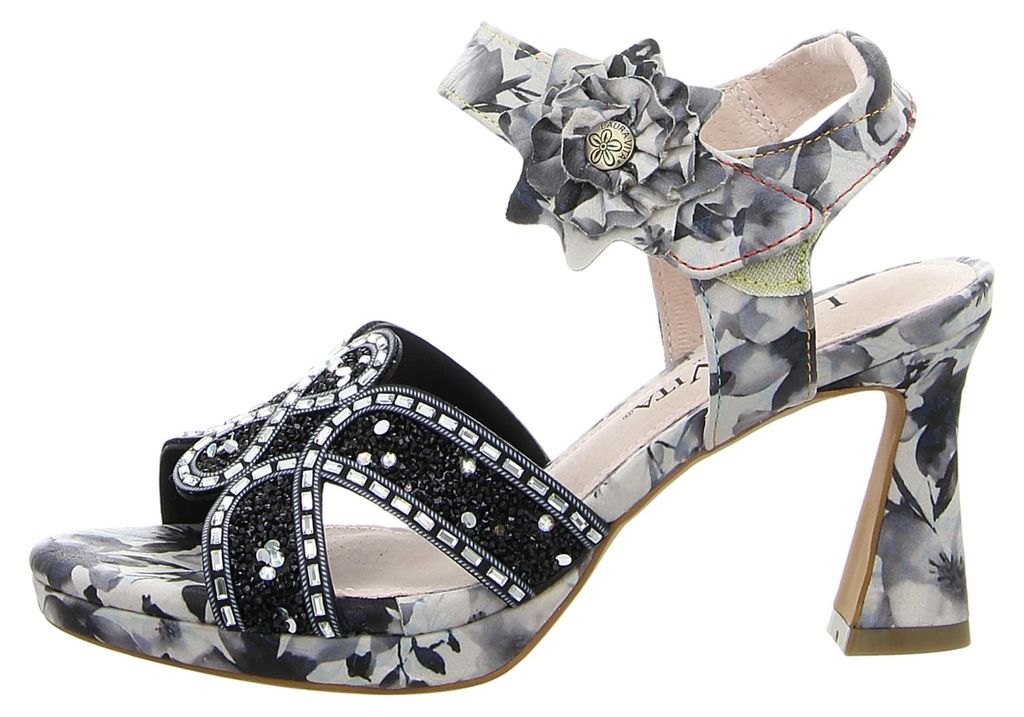 Laura Vita Sandalen Damen 32323630373631 Schwarz 38 EU Produktbild 