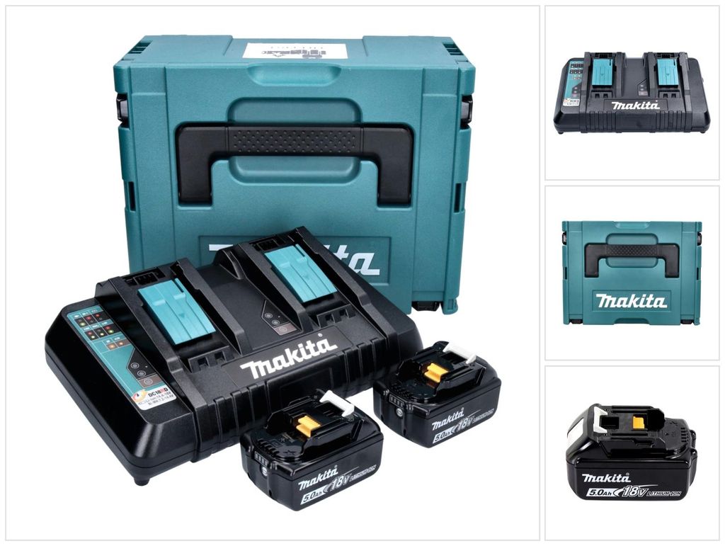 Makita 197629-2, Baterie, Lithium-ion (Li-ion), 5 Ah, 18 V, Obrázek produktu 