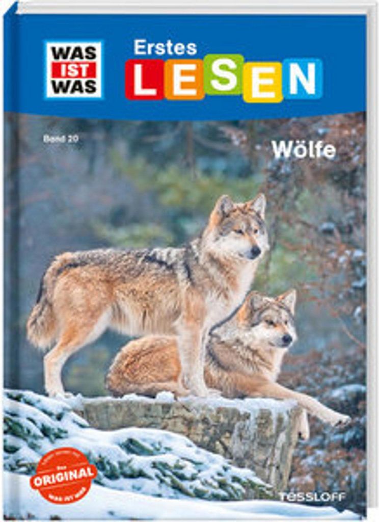 WAS IST WAS Erstes Lesen Band 20. Wölfe Immagine del prodotto 