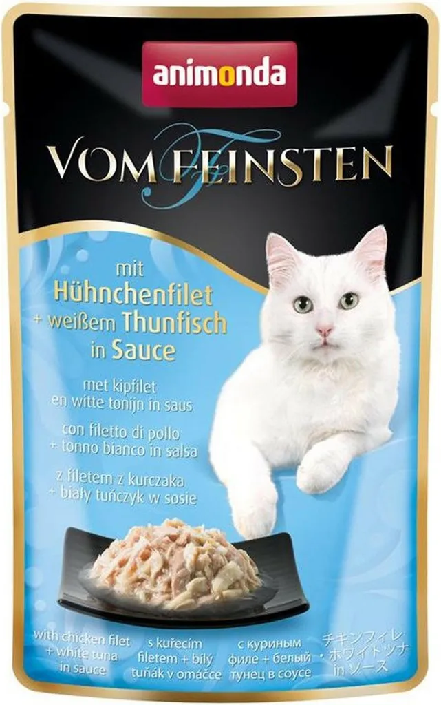 Cibo Umido Gatti Animonda Vom Feinsten Adult 18x50g Pollo e Tonno