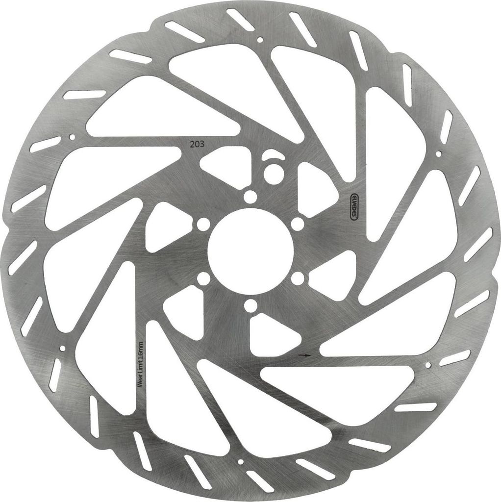 ELVEDES Bremsscheibe 6-Loch Ø203 mm T = 1,8 mm Sensormagnet