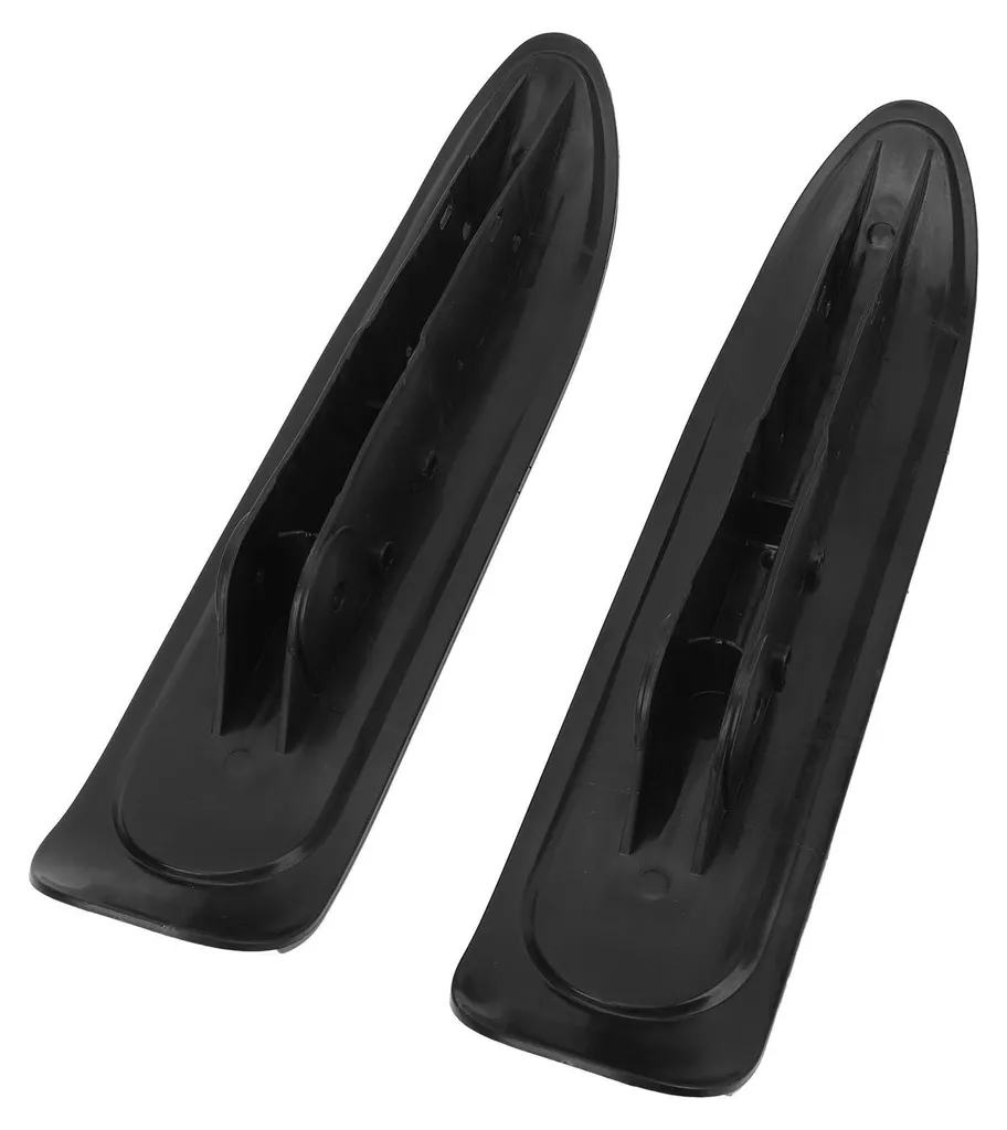 Kit de conversion roues nylon pour skis de motoneige et quads, Noir