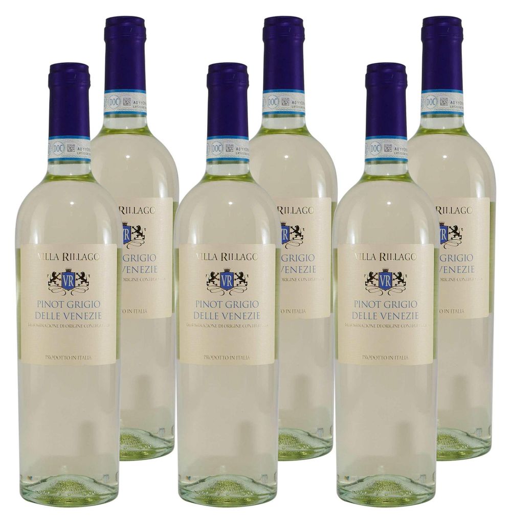 Villa Rillago Pinot Grigio delle Venezie -trocken- (6 x Produktbild 