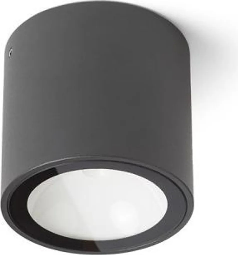 Éclairage Plafond Entrée et Terrasse LED SENZA R Anthracite IP65 6W 230V