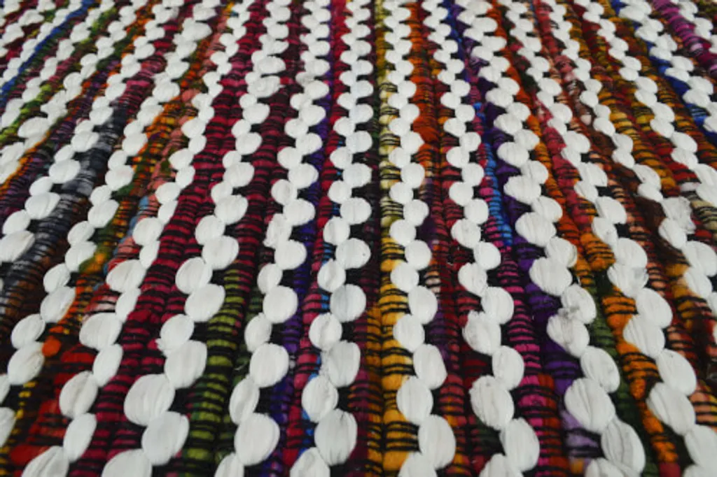 Tapis Calgary 5012 Blanc et Multicolore 160x230 cm - Style Moderne - 5