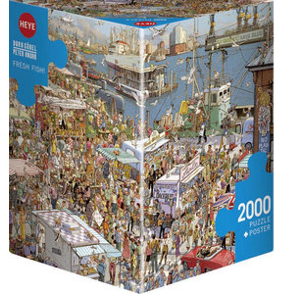 Świeże ryby! puzzle 2000 elementów Zdjęcie produktu 