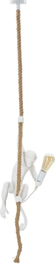 Luminaire singe suspendu pour chambre ou salon exotique E27 60 cm