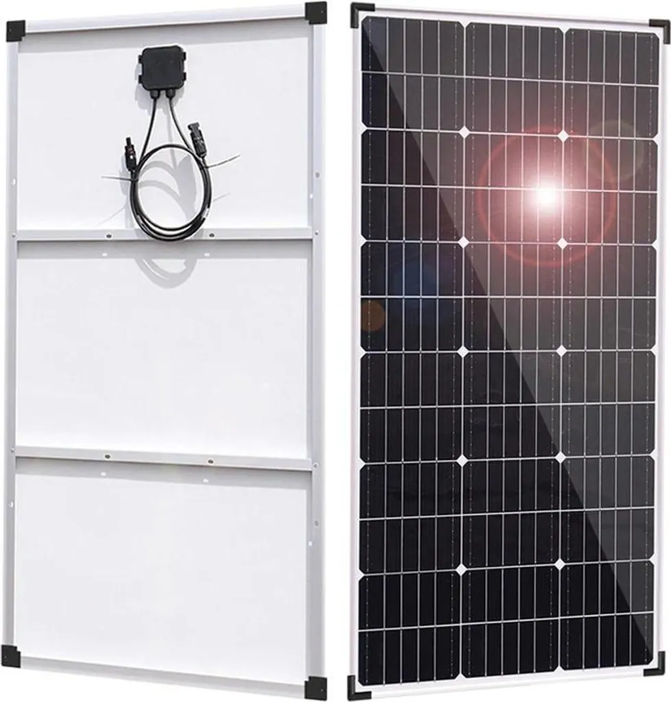 Kit Solaire de 300W avec 2 Panneaux Photovoltaïques 150W Rendement CE