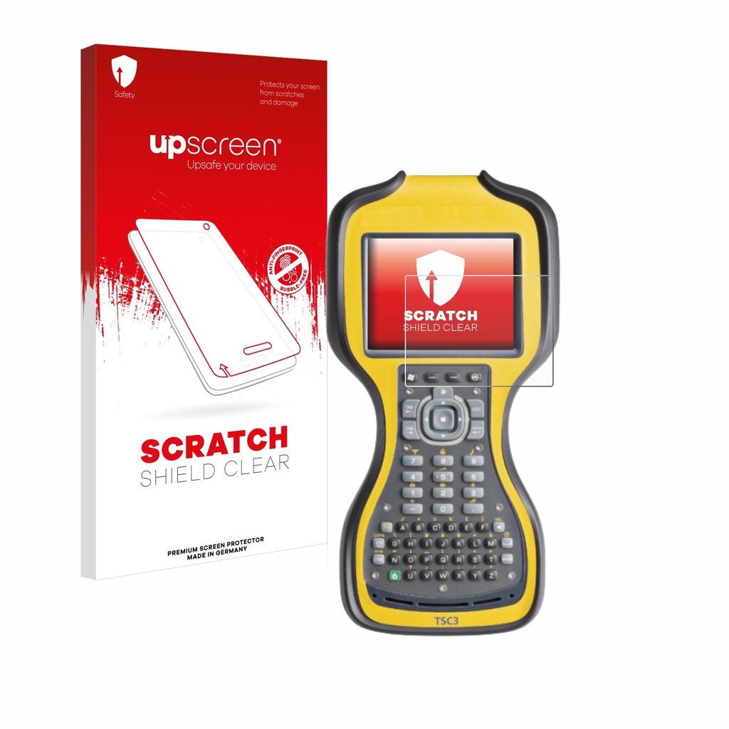 upscreen Schutzfolie für Trimble TSC3 Displayschutz Displayschutzfolie Folie Klar Transparent