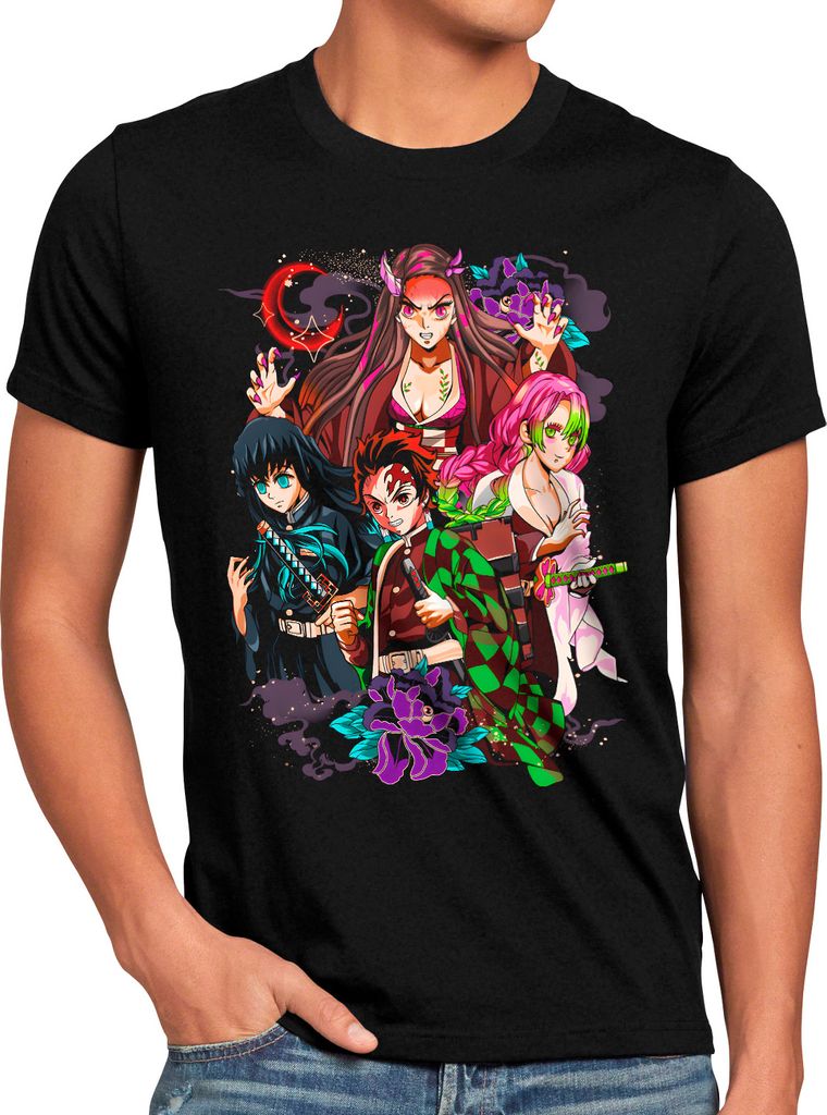 style3 Hashira Sword Herren T-Shirt anime japan manga