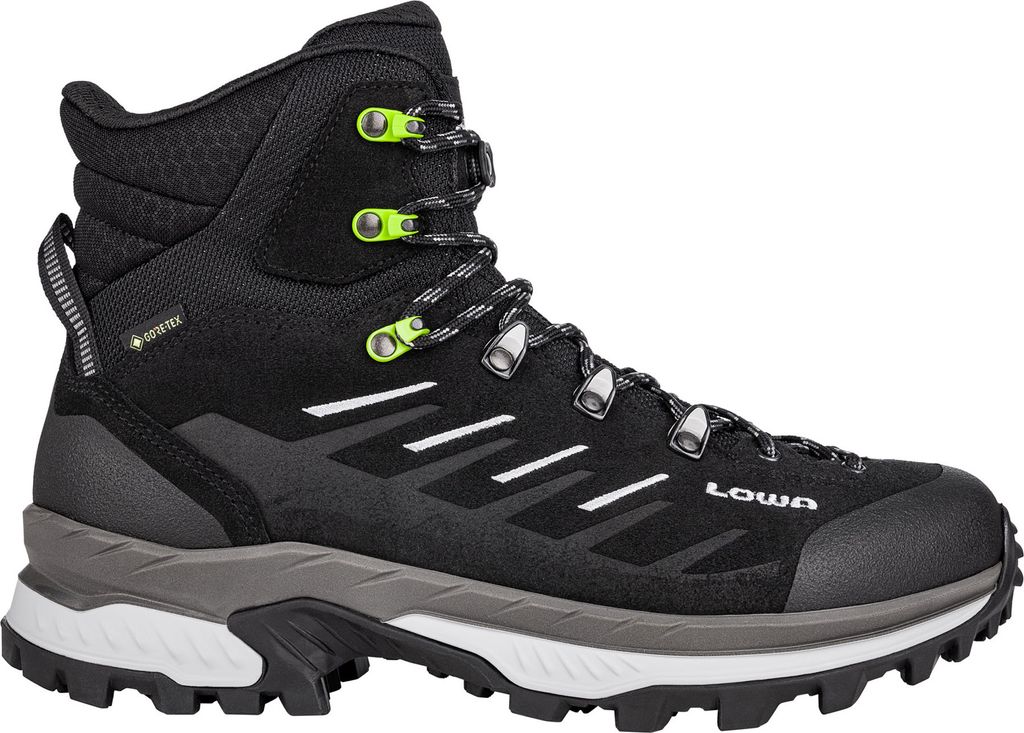 Lowa RANDIR GTX MID Ws - Herren Wanderschuh - Schwarz/Grau Schwarz/Grau 46.5