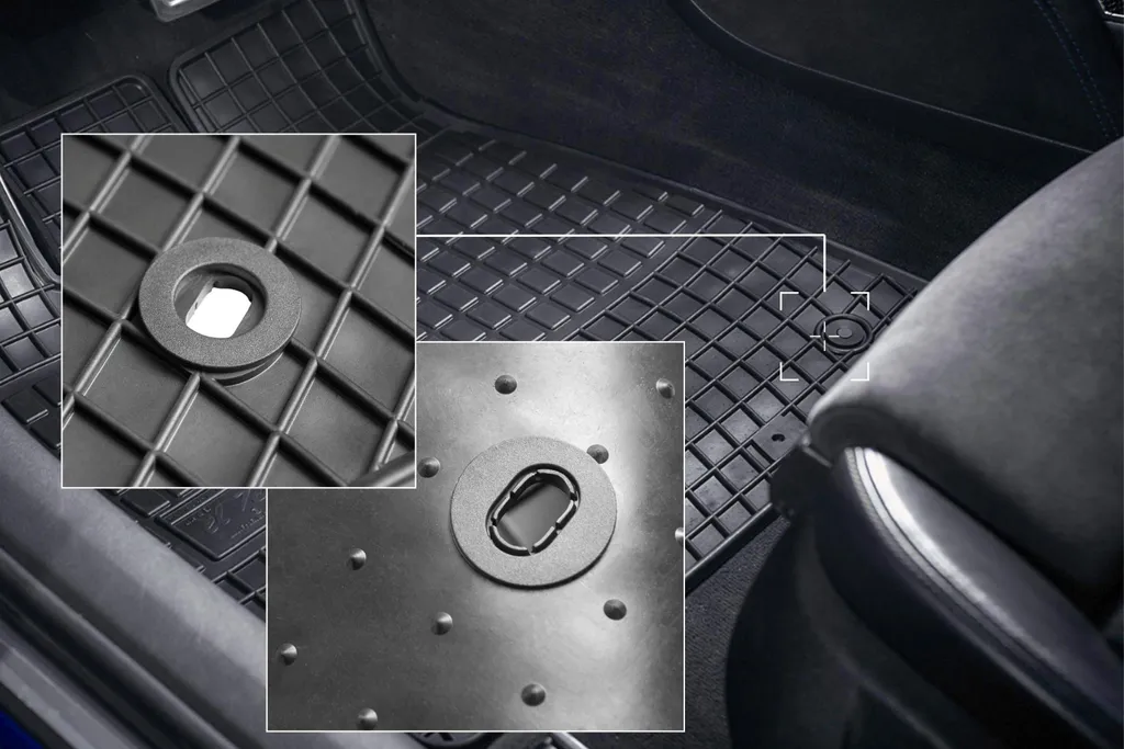 Tappetini Gomma Heavy Duty Ford C-MAX MK2 (2010-2012) 4 pz - 2