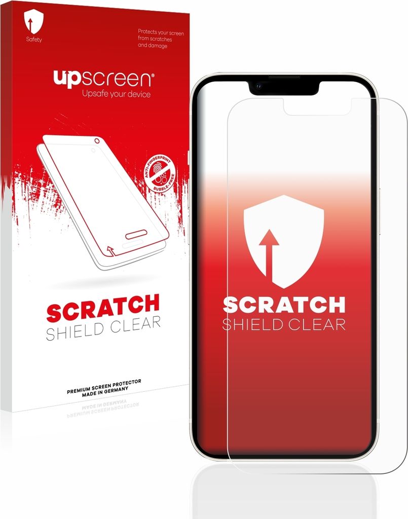 upscreen Schutzfolie für Apple iPhone 13 / 13 Pro Displayschutz Displayschutzfolie Folie Klar Transparent