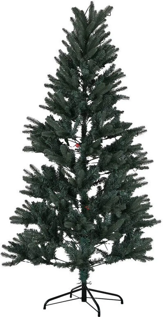 Sapin de Noël 180cm pour Salon Home ESPRIT Vert Métal Polyéthylène