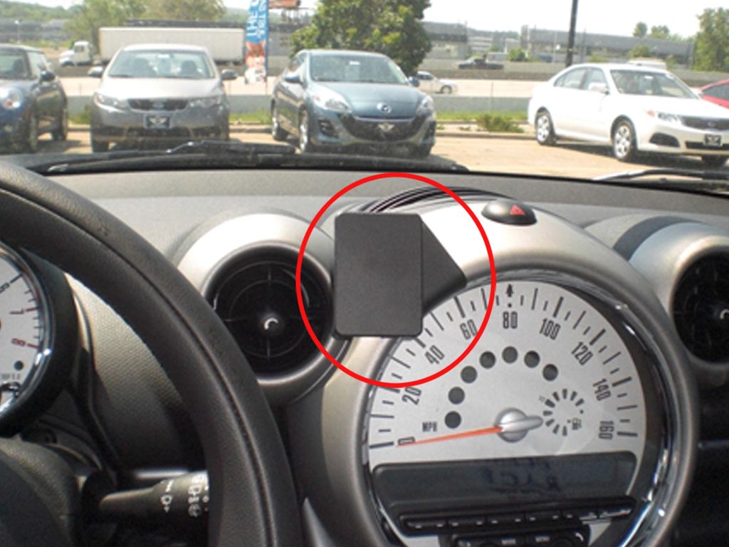 Brodit ProClip Fahrzeughalter 855270 - Mittelbefestigung - Mini Cooper Countryman 15-16, Mini Paceman 15-16