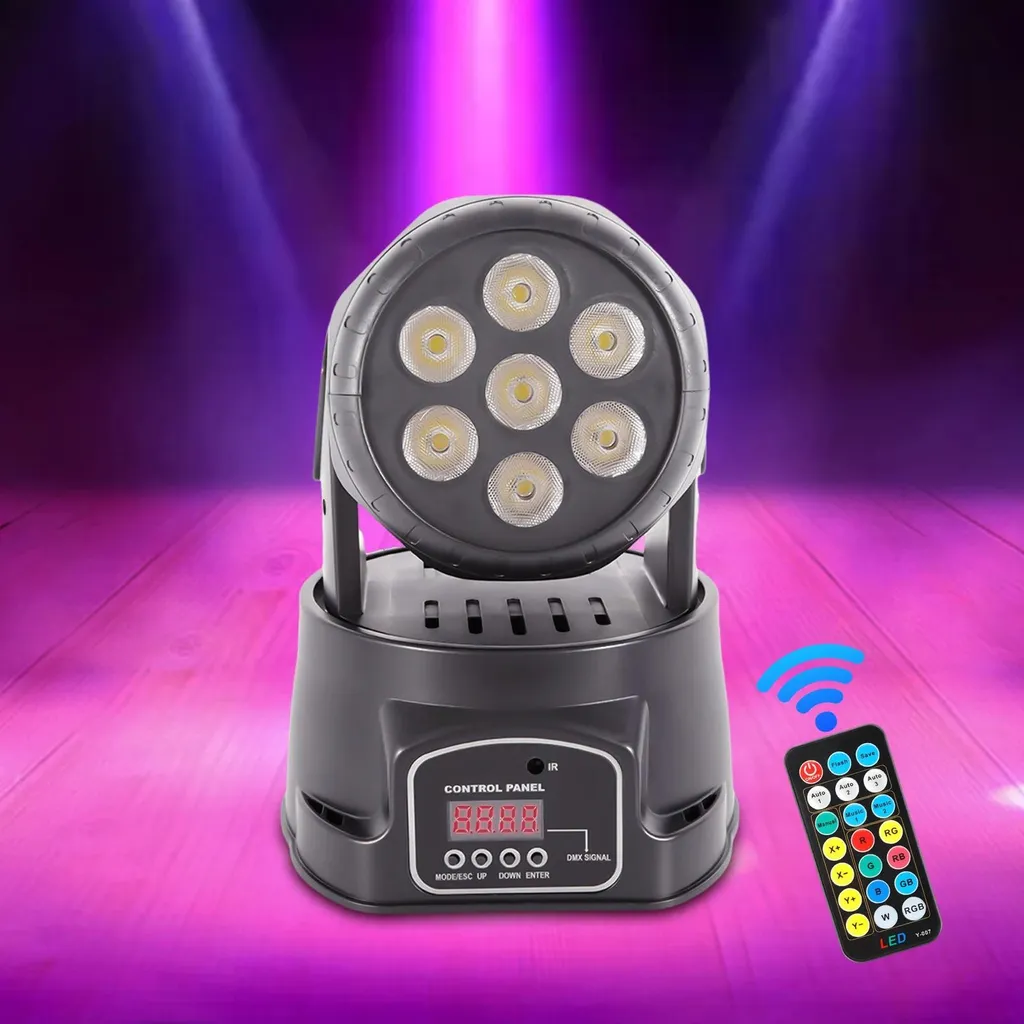 Éclairage de Scène LED DMX avec Télécommande pour DJ et Soirées Privées - 3
