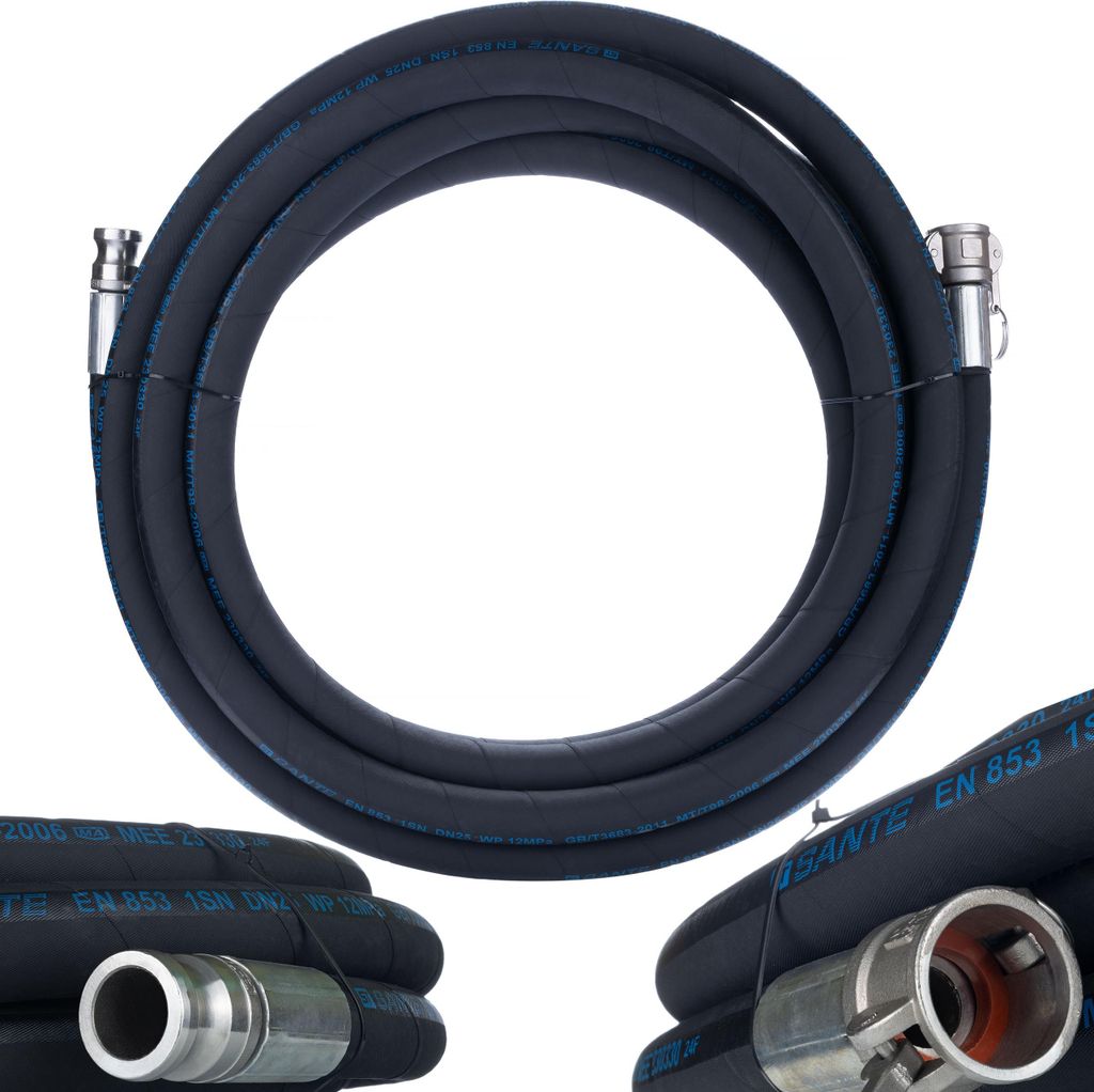 Rosfix Tubo per Intonacatura DN25 5 m – Raccordi Camlock, Immagine del prodotto 