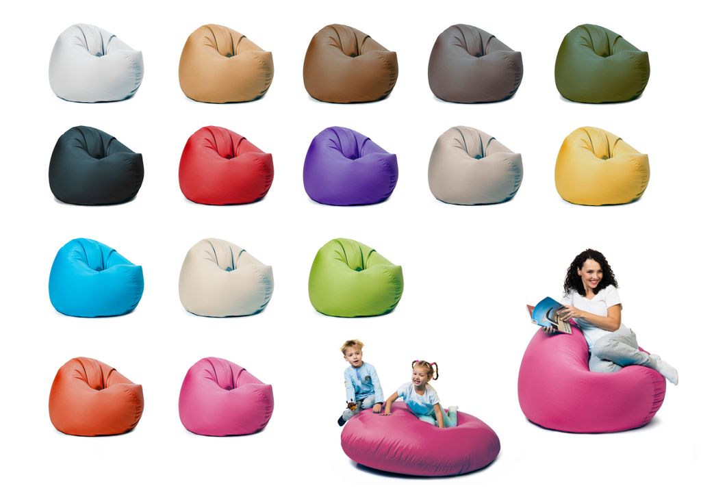 GiantBag Sitzsack Sessel Beanbag Indoor Outdoor 21 Farben & 3 Größen Neu 
