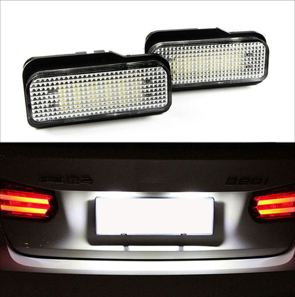 2x LED SMD Kennzeichenbeleuchtung für Mercedes S203 C219 W211 S211 R171 T-Modell