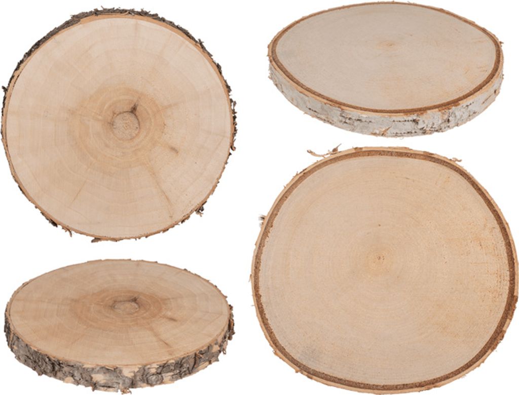 OOTB Deko-Holzscheibe D: ca. 15 cm