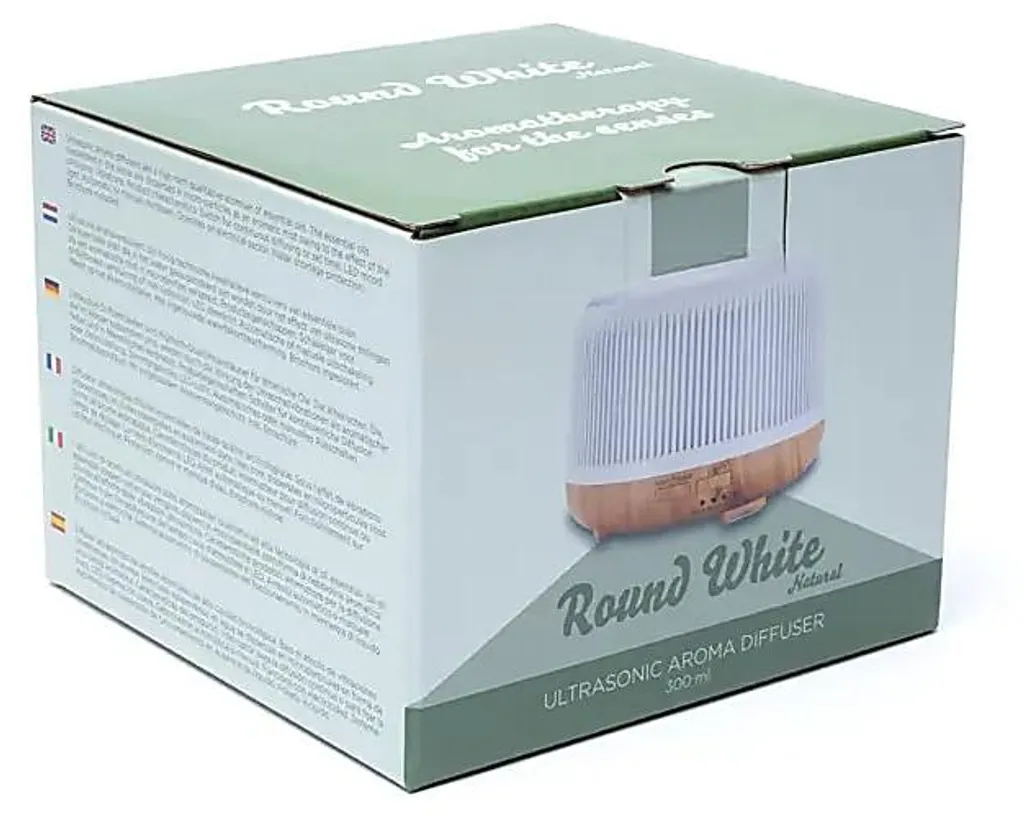 Diffuseur d'Arôme contre Air Sec 300ml - Solution Humidificateur Blanc - 2
